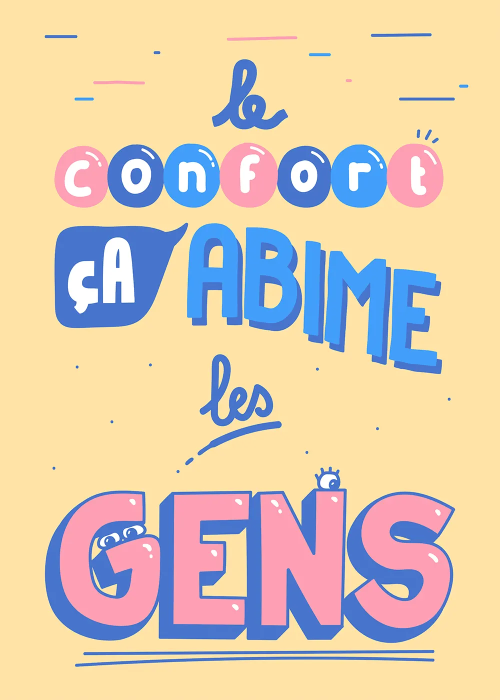 Poster exposition Punchlines