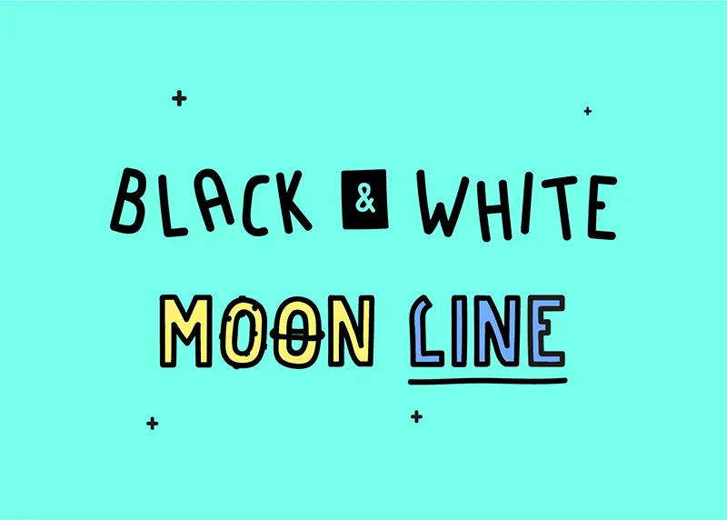 Black & white, Moon Line