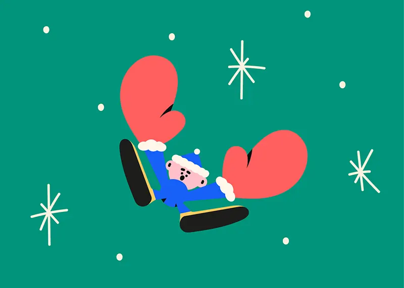 Lutin qui tombe